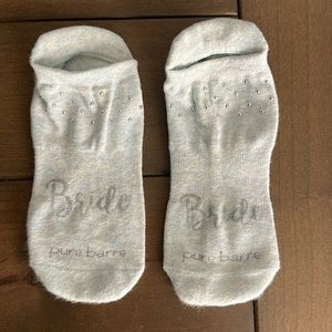 Pure Barre Bride Socks